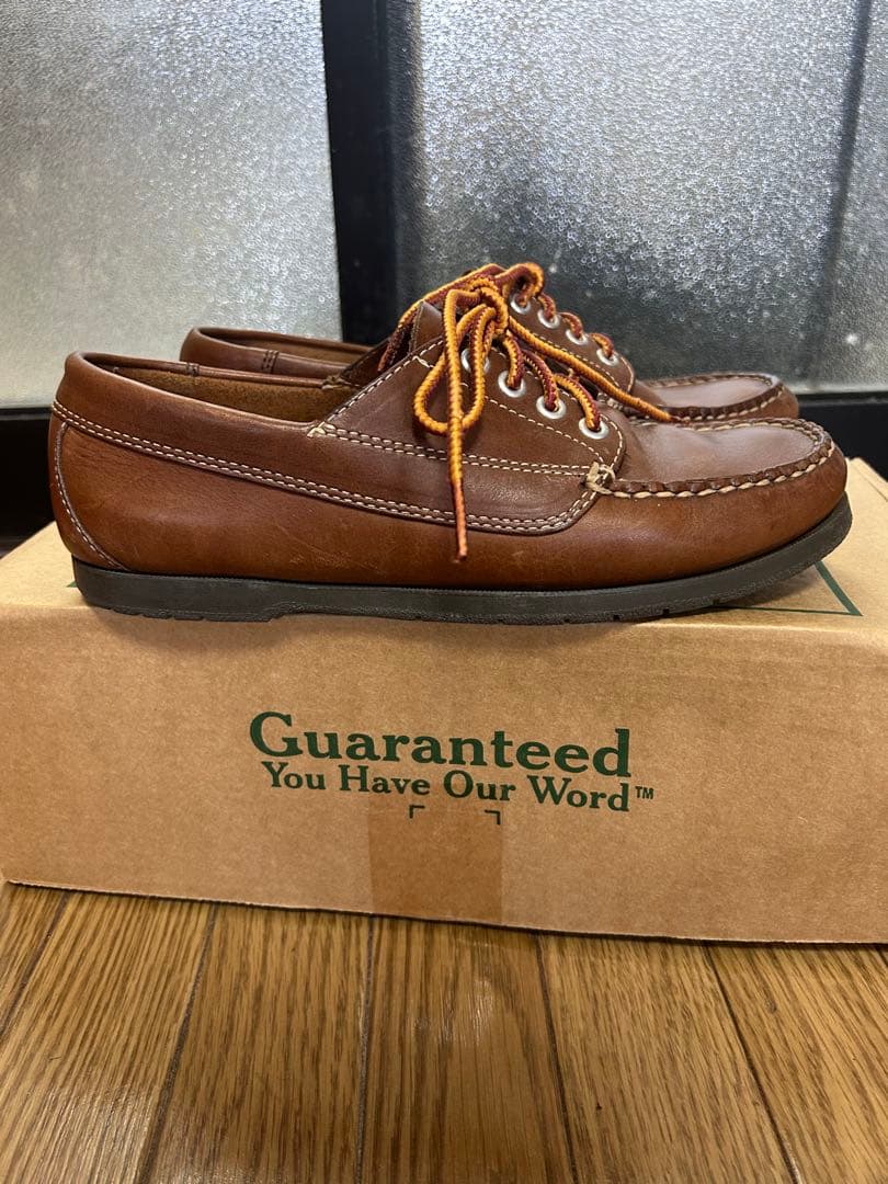 L.L.Bean ブラウン デッキシューズ