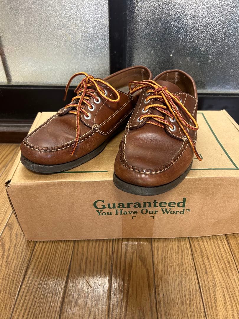 L.L.Bean ブラウン デッキシューズ