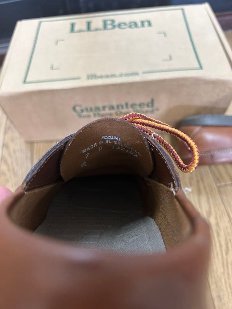 L.L.Bean ブラウン デッキシューズ