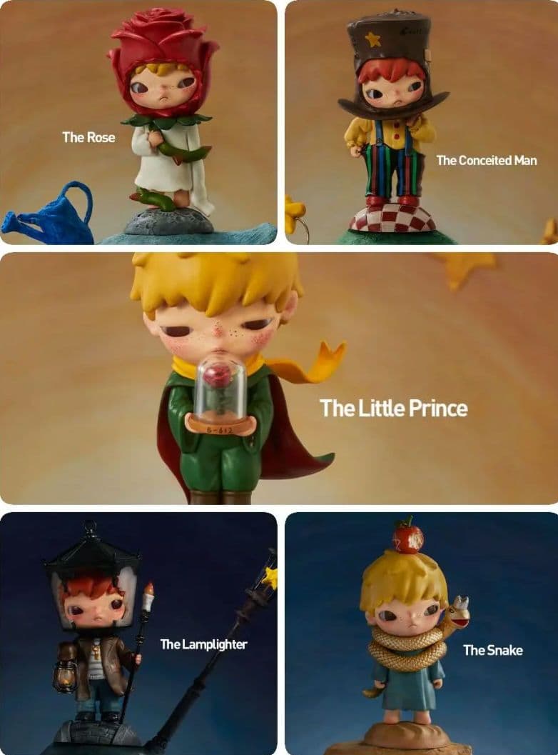 Hirono × 星の王子さま シリーズ ポップマート 5点セット