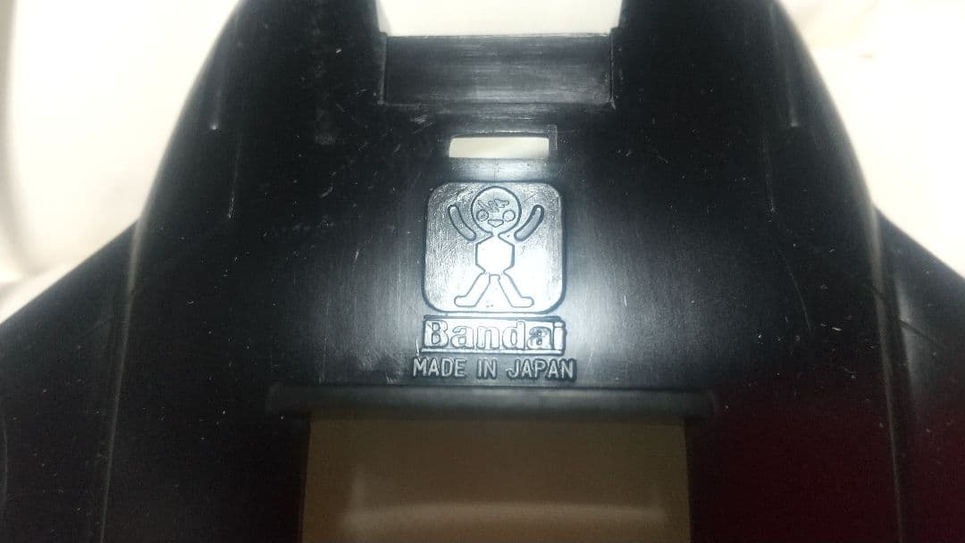 旧バンダイ 宇宙戦艦ヤマト 旧キット ブラックタイガー ゼンマイ 顔バンザイロゴ