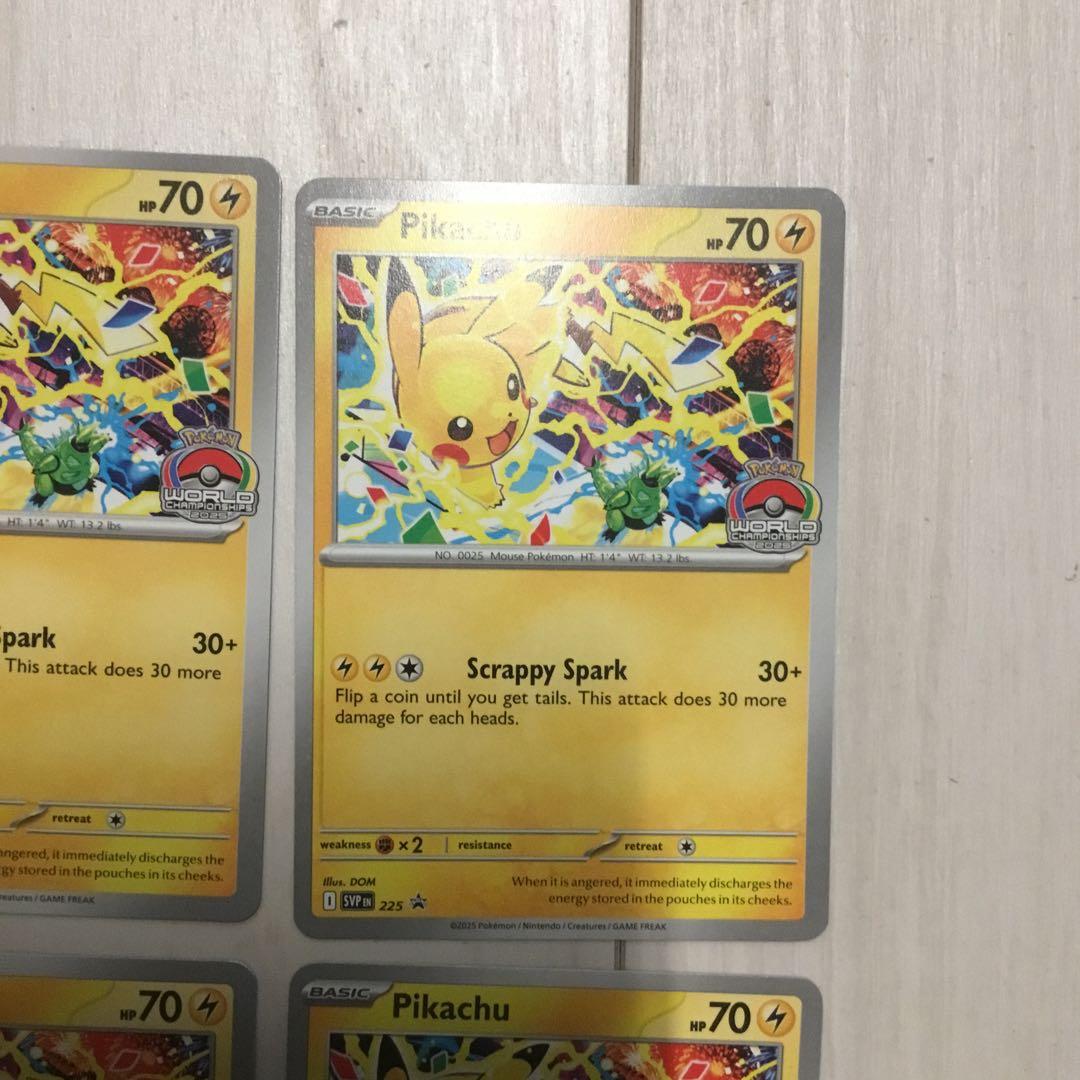 ピカチュウ P [SVP EN 225]【英語版】　6枚セット