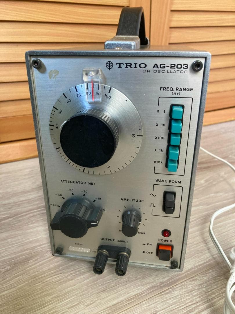 TRIO AG-203 CR OSCILLATOR TRIO AG-203 CRオシレーター