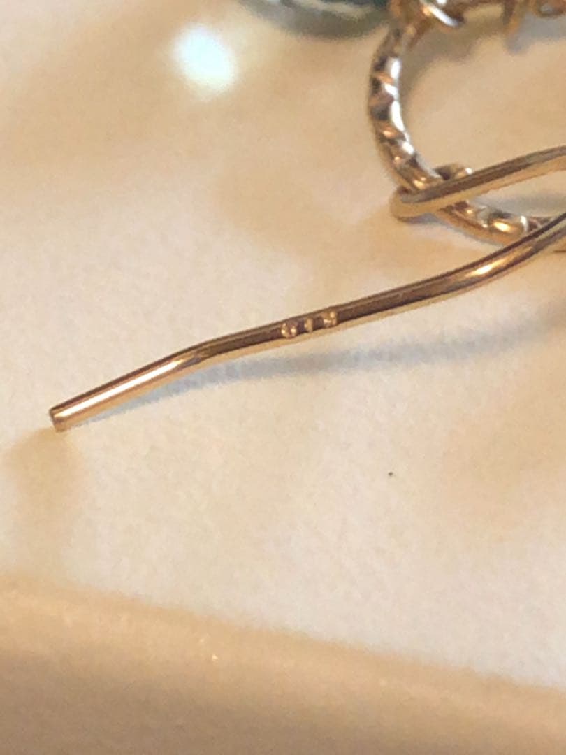 貴重agete Eva Hanusova 限定ピアス K10 大粒レモンクオーツの通販はau