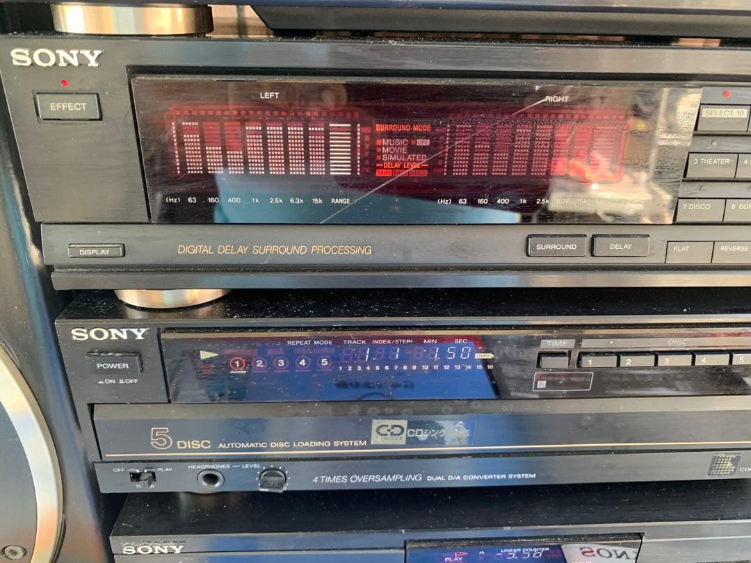 SONY Liberty LTB-V750コンポ5CD チェンジャー中古動作品 - メルカリ