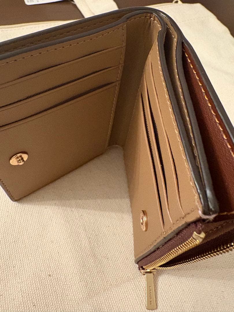 COACH 2026年福袋　シグネチャー 二つ折り財布