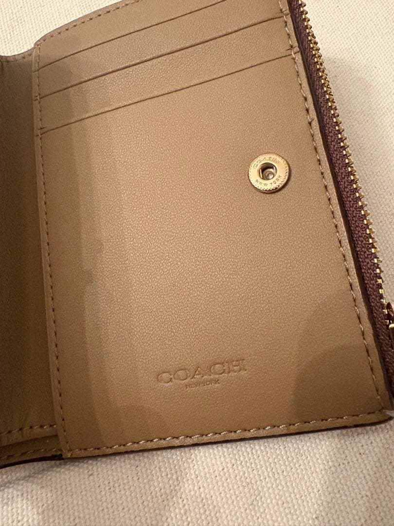 COACH 2026年福袋　シグネチャー 二つ折り財布