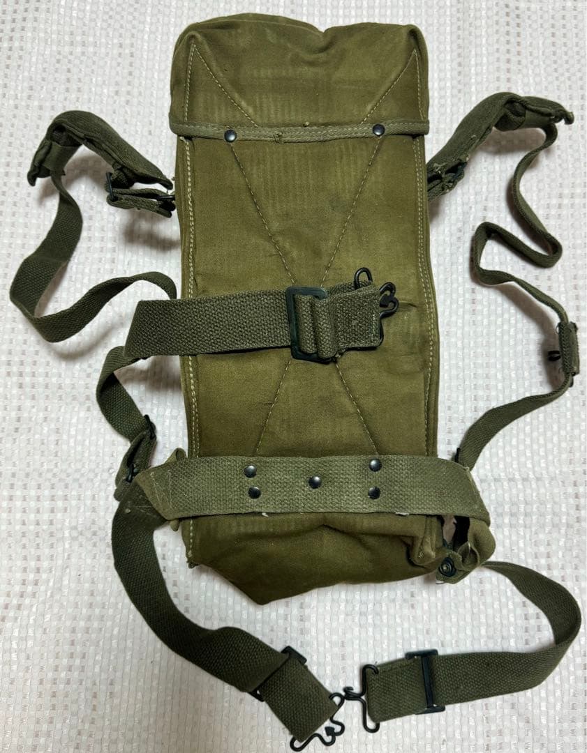 米軍 実物 地雷探知器用バッテリーバッグ 未開封