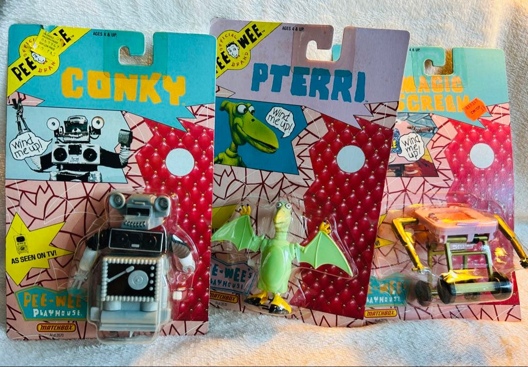 PEE WEE ピーウィーのプレイハウス コンキー マジック スクリーン プテリ