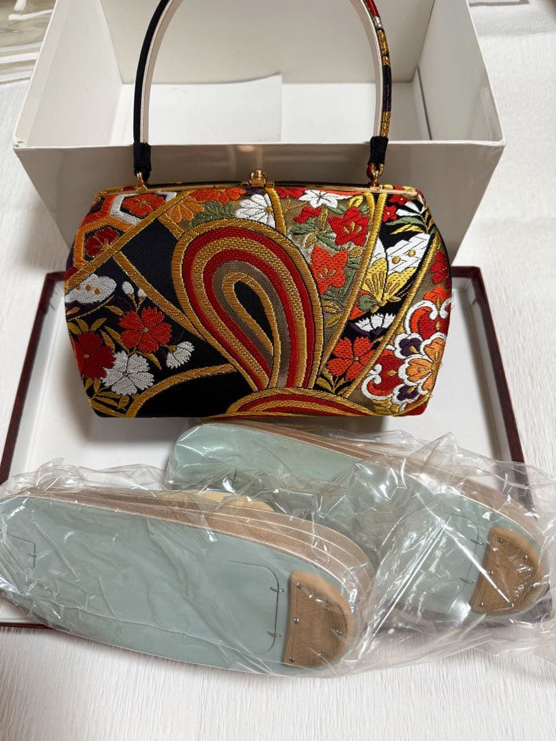 No.9 成人式草履バッグセット　振袖用