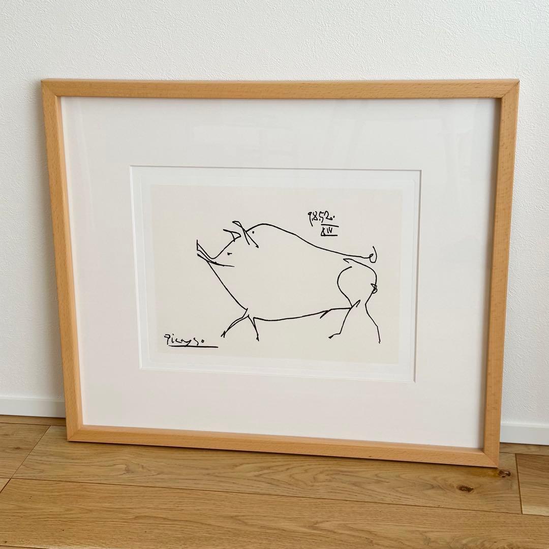 IDEE イデー パブロ・ピカソ Le petit cochon ポスター