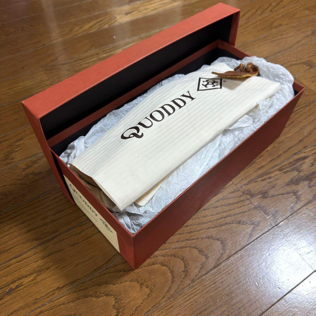 【極美品】QUODDY BLUCHER MOCCASIN クロムエクセル