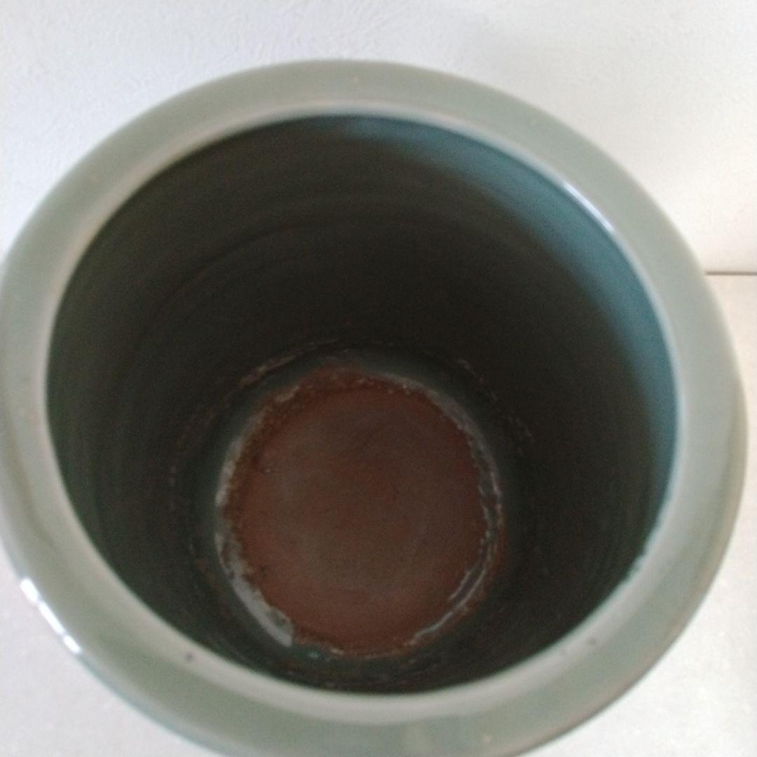 江戸後期 鍋島焼 青磁 獣面 手あぶり 火鉢 19世紀頃 磁器 古美術