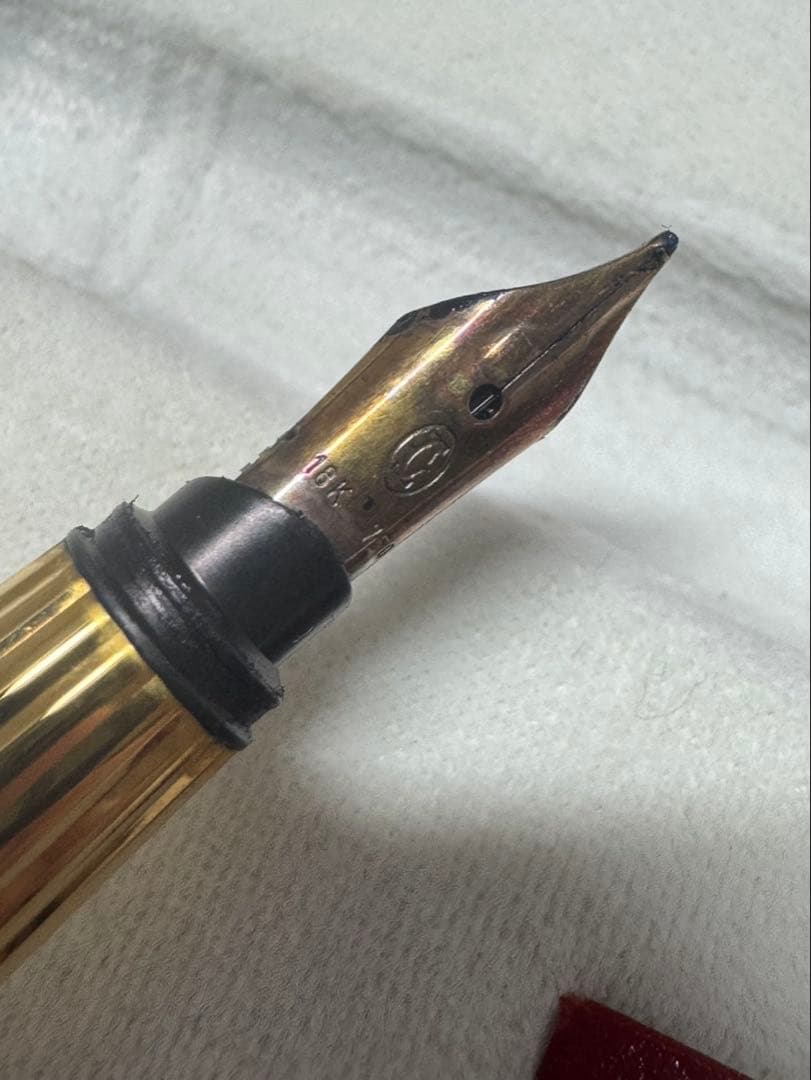 Cartier パシャ ドゥ カルティエ 18k 万年筆 専用ケース付き - メルカリ