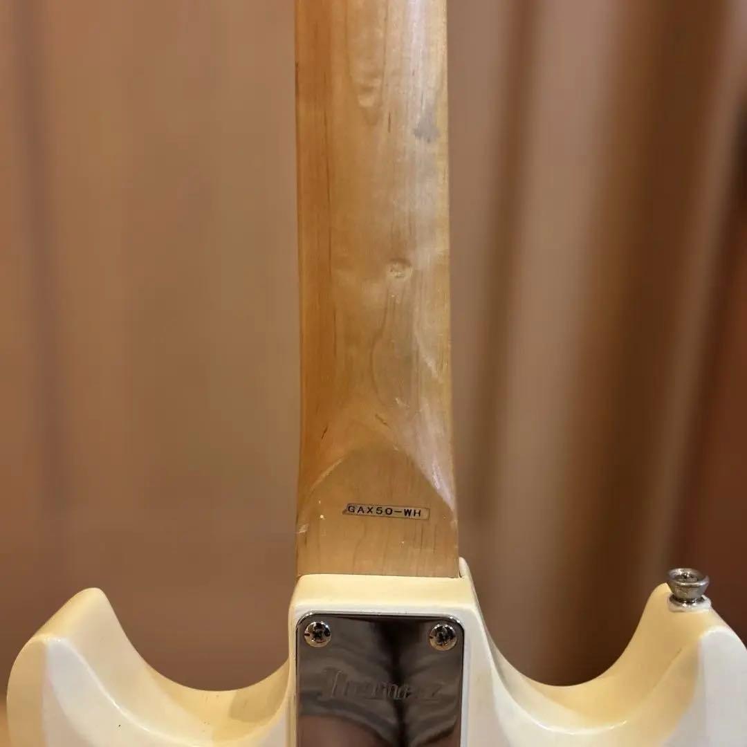 Ibanez GAX-50WH 専用ストラップ ソフトケース 新品弦張替済