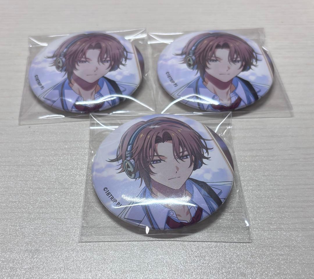 ꒰ 18TRIP ꒱ 斜木七基 缶バッジ 3個セット - メルカリ