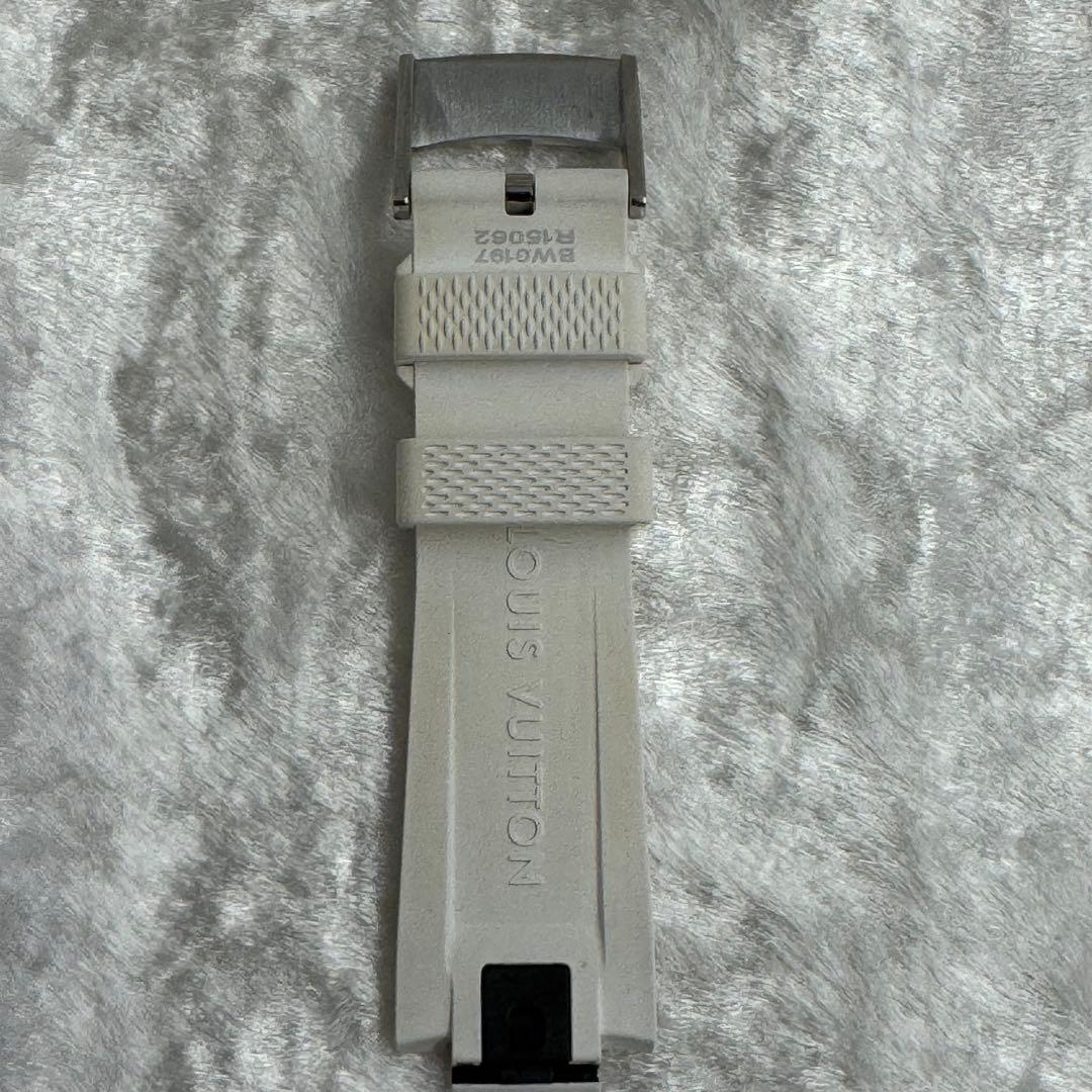 LOUIS VUITTON ダミエ ホワイトラバーベルト