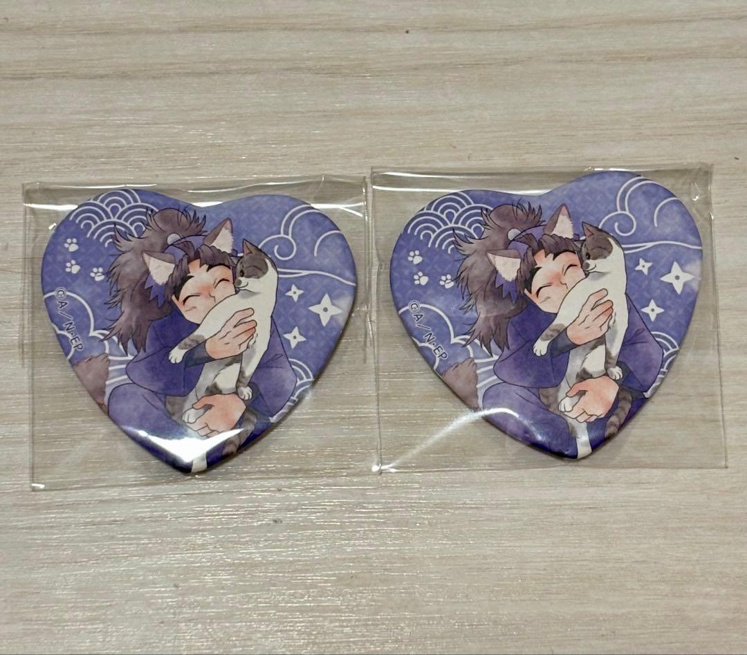 忍たま乱太郎 ナンジャタウン ハート缶バッジ 竹谷八左ヱ門 忍たま乱