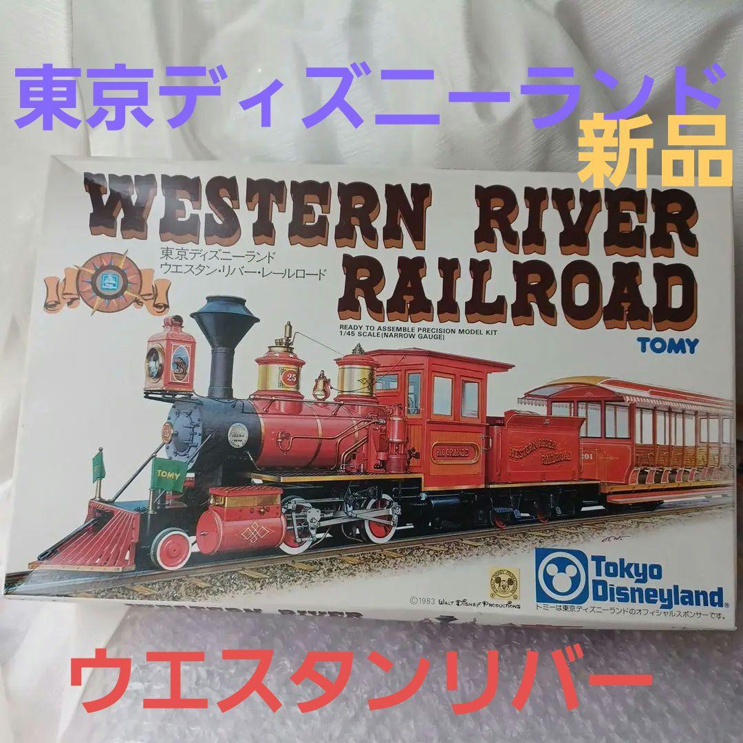 1983 東京ディズニーランド ウエスタンリバー 模型 プラモデル 新品