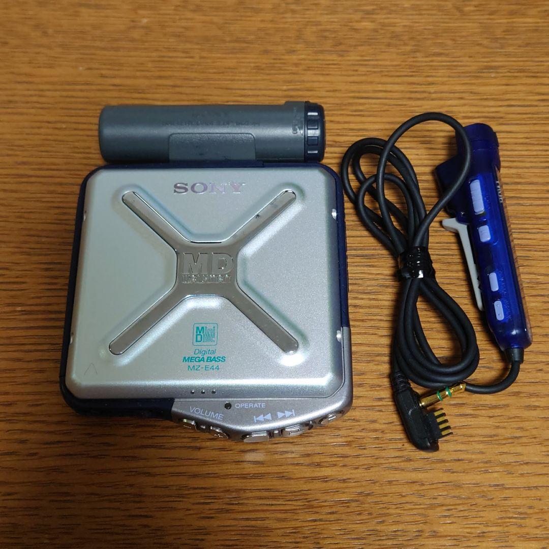 SONY MZ-E44 ポータブルMDプレーヤー SONY MDウォークマン MEGABASS MZ