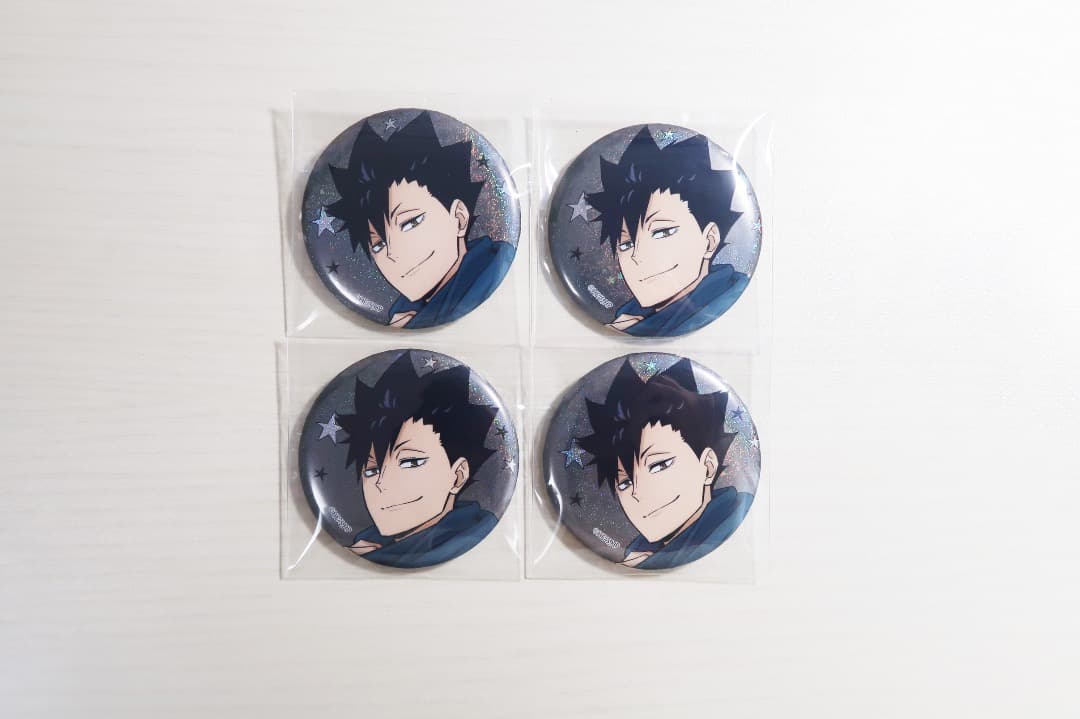 ハイキュー!! コスモワールド 缶バッジ 黒尾鉄朗 - メルカリ