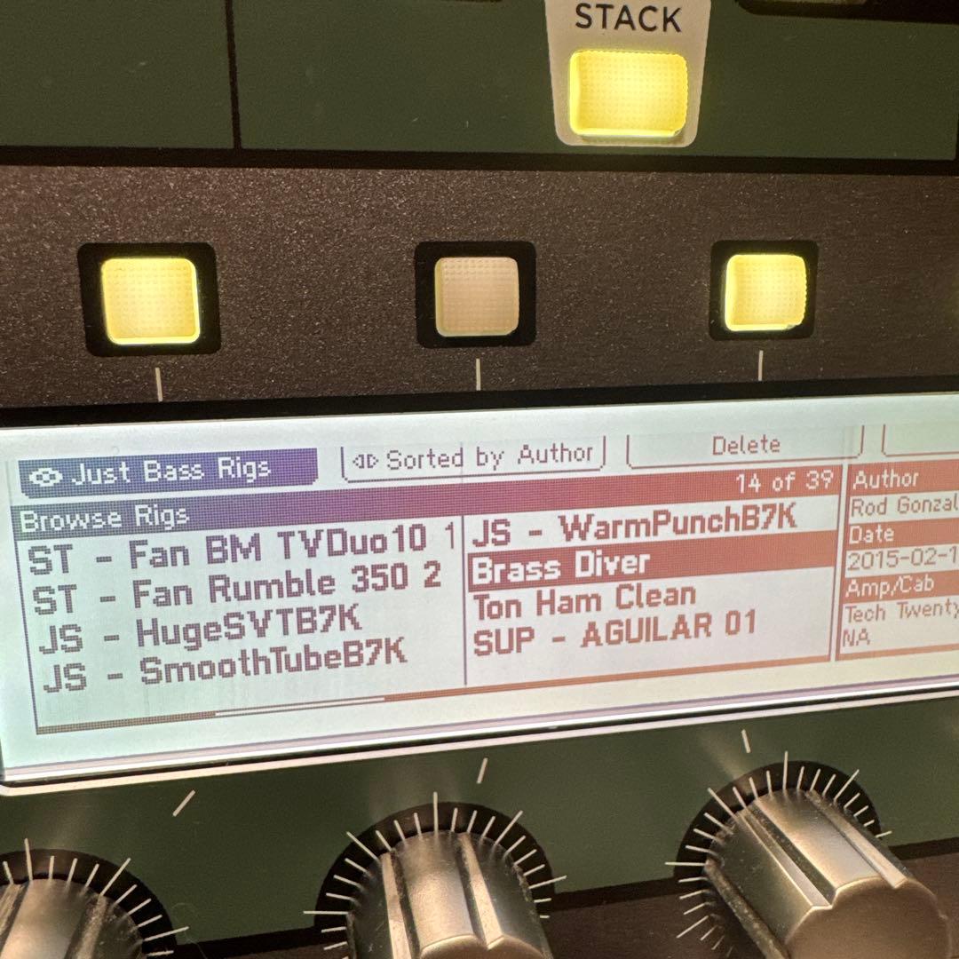 シ*サ様 KEMPER PROFILER RACK POWERAMP無し