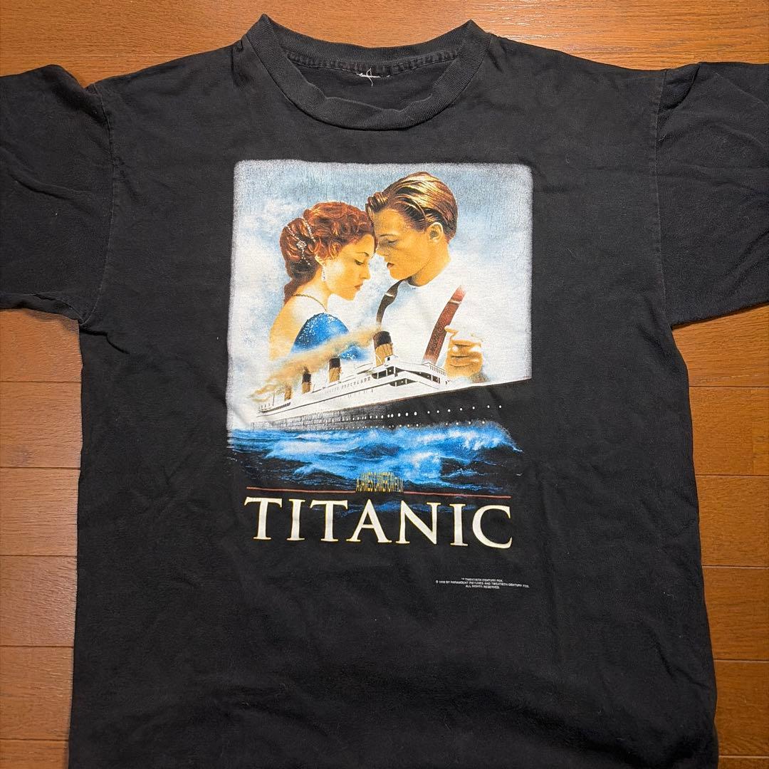 タイタニックTシャツ 90s TITANIC ムービーtee ビンテージTシャツ
