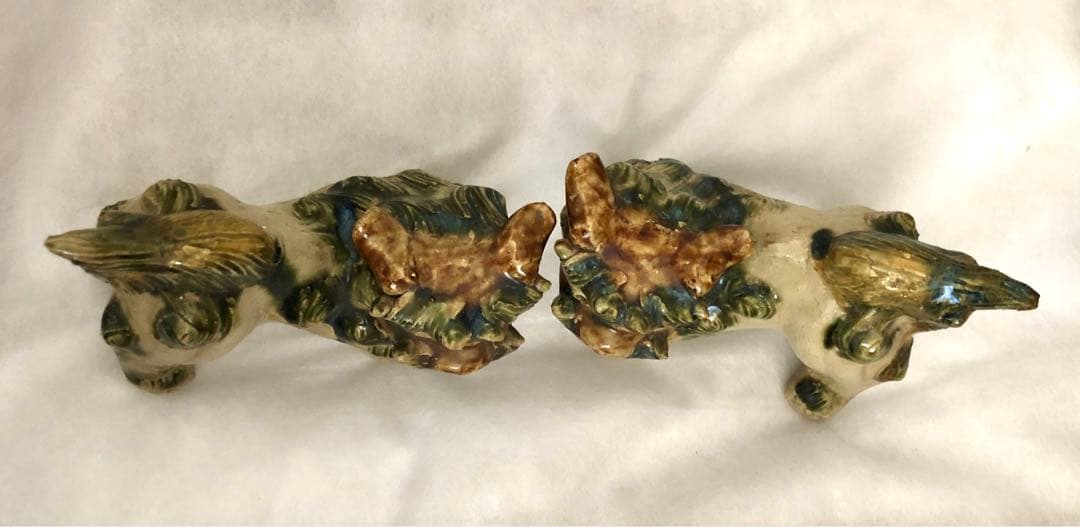 シーサー 置物 沖縄 獅子 陶器 オブジェ インテリア