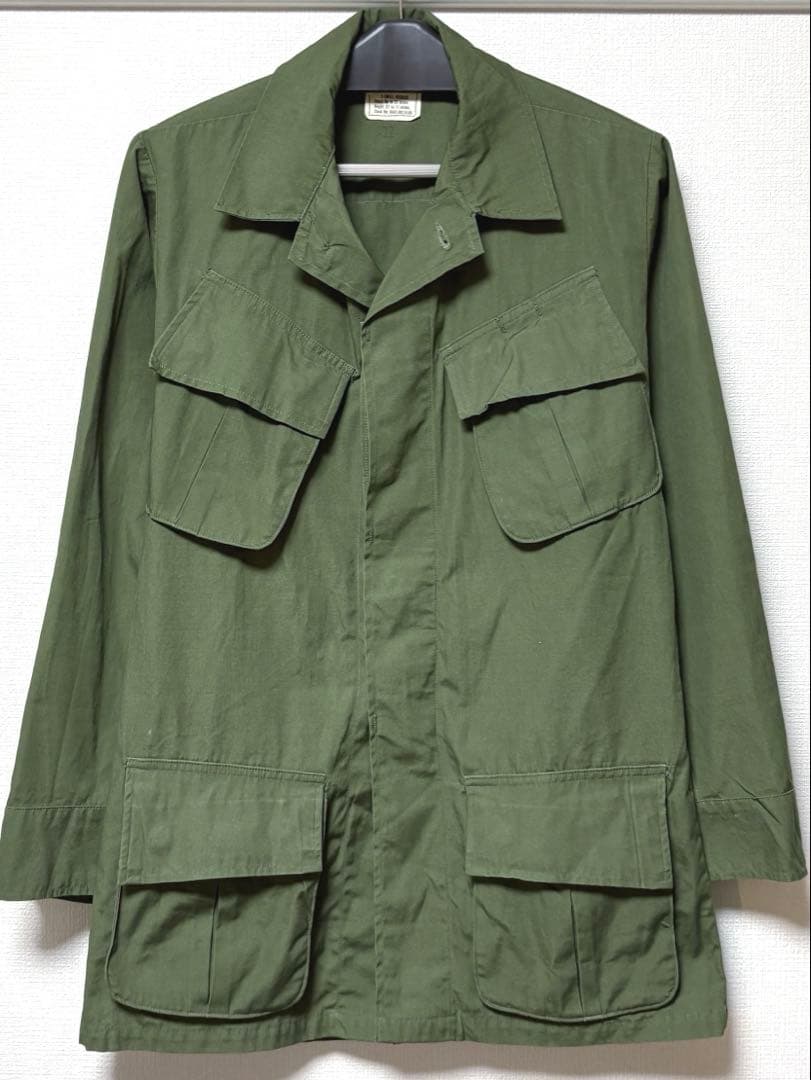 希少！デッドストック】 米軍実物 ジャングルファティーグジャケット