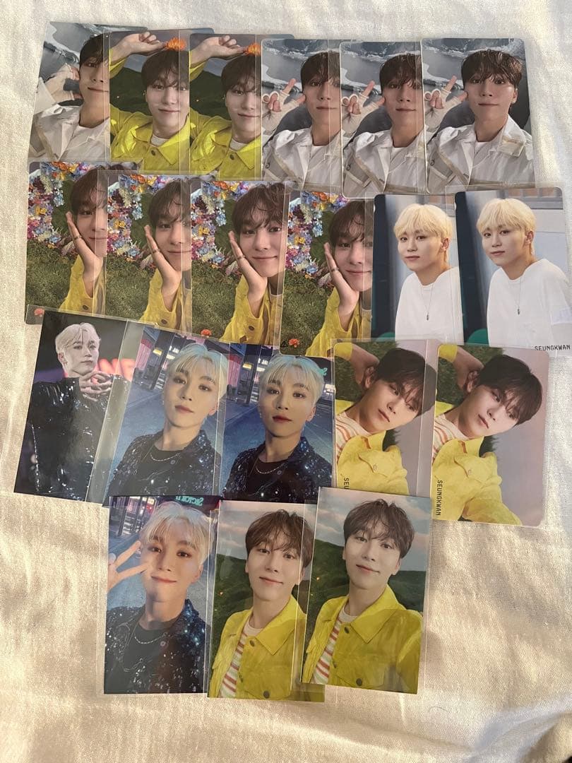 Amazon.co.jp: SEVENTEEN セブチ スングァン まとめ売り トレカセット