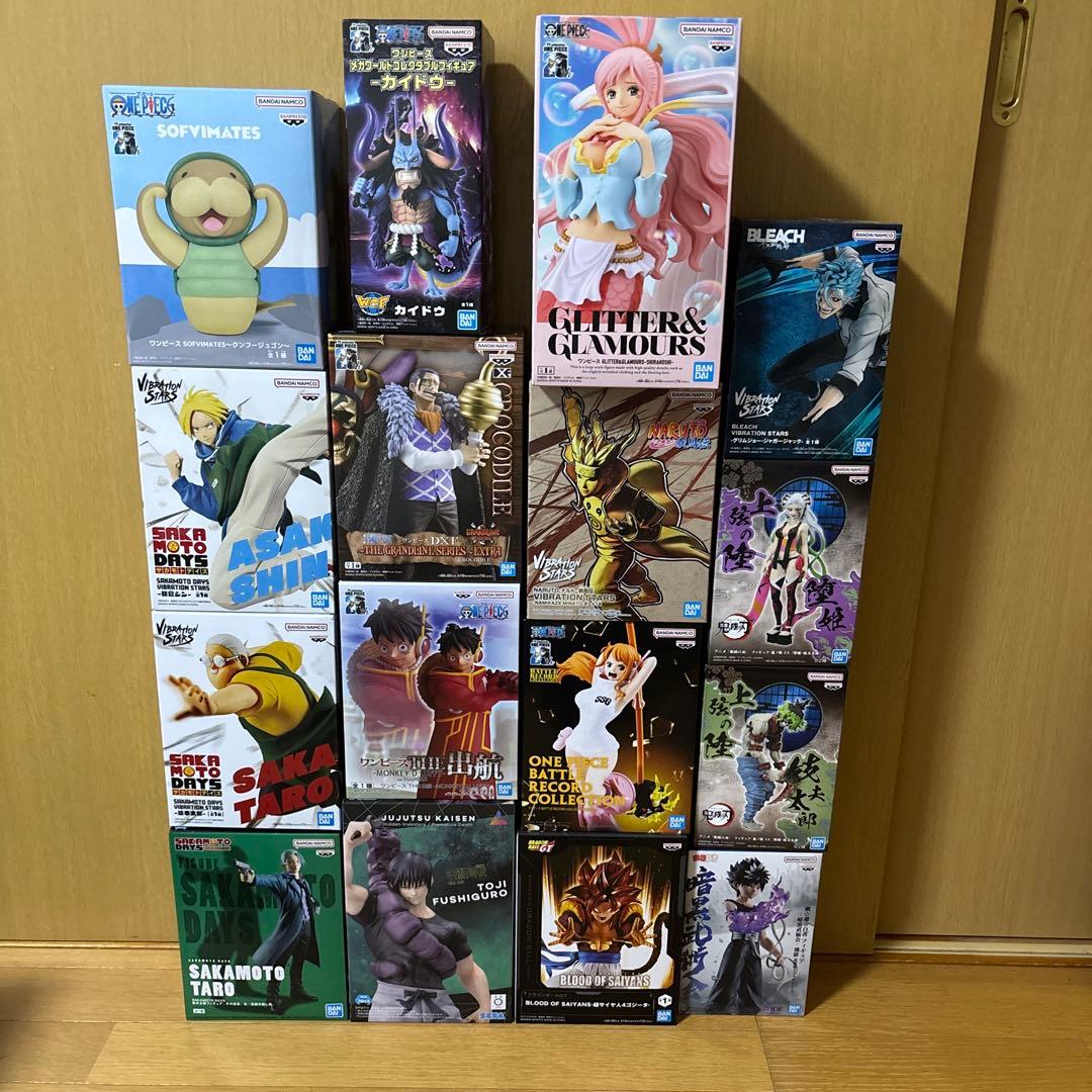 最新含むプライズフィギュア18体まとめ売り