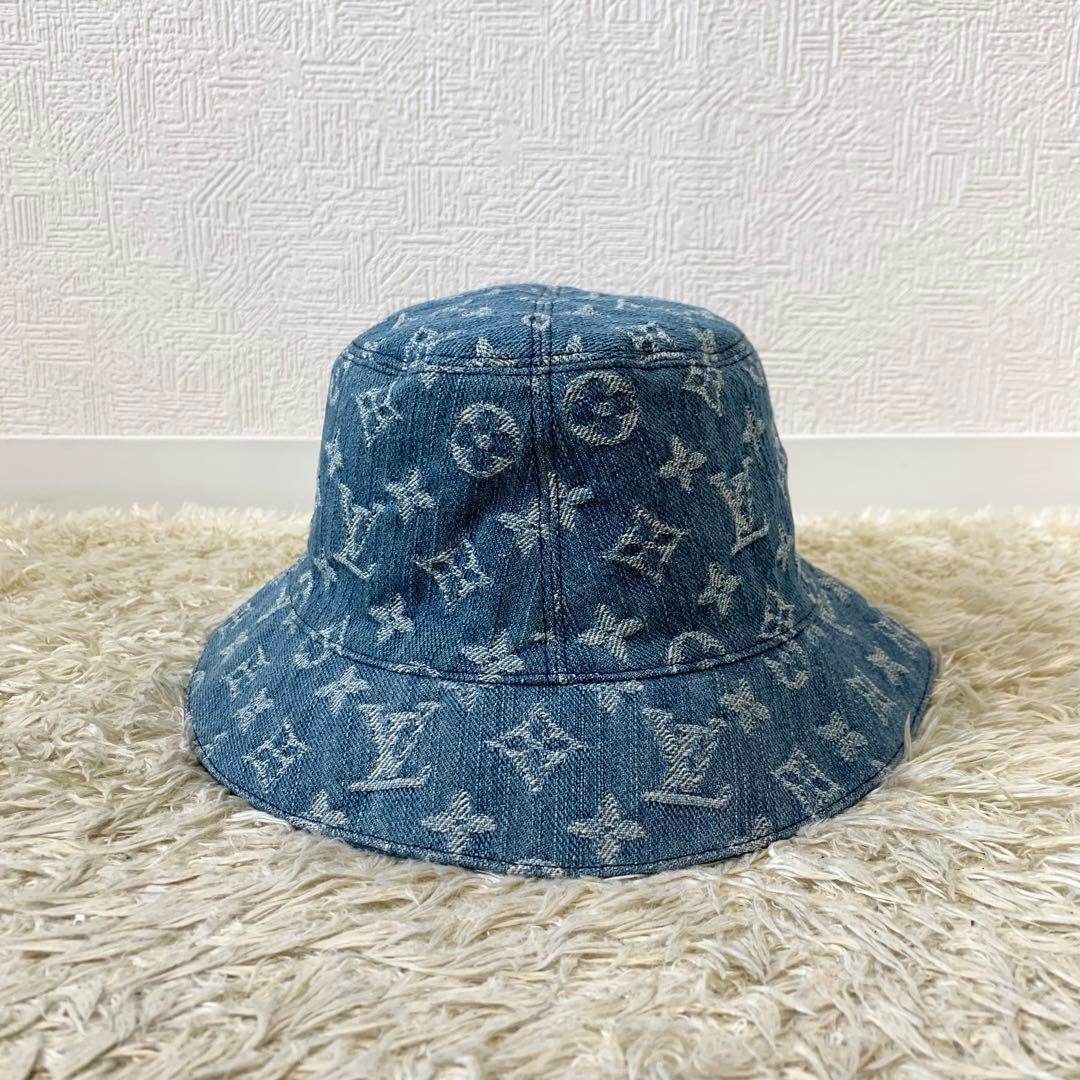 LOUIS VUITTON ボネ・モノグラム エッセンシャル サイズ58 美品 ルイ