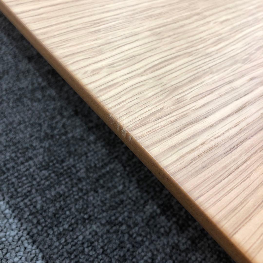 訳あり 半円形ダイニングテーブル ナチュラル 木製 2人用 北欧