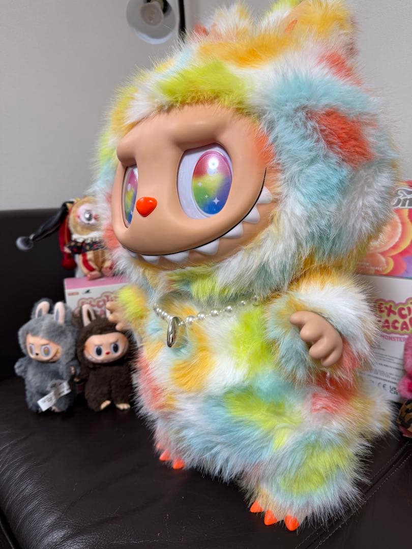 超特大60cmジモモ 特別制作 マカロンカラー 新年に贈る童話のアートピース