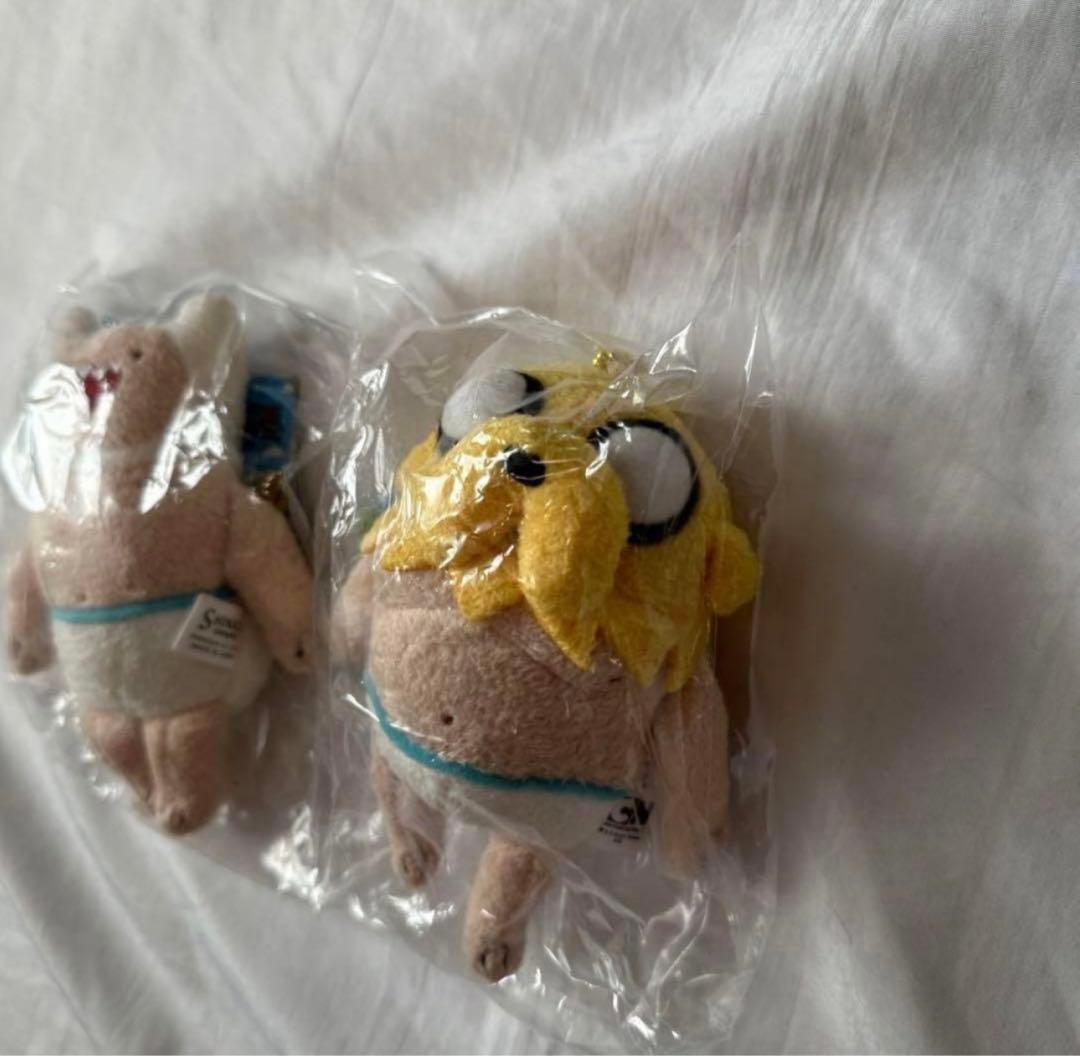 廃盤　アドベンチャータイム　ヒューマンジェイク　フィン　ぬいぐるみマスコット