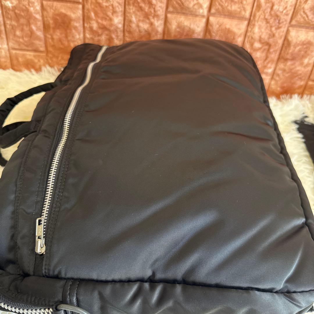 【美品】ポーター　タンカー　2way　ブリーフケース　ビジネスバッグ　黒