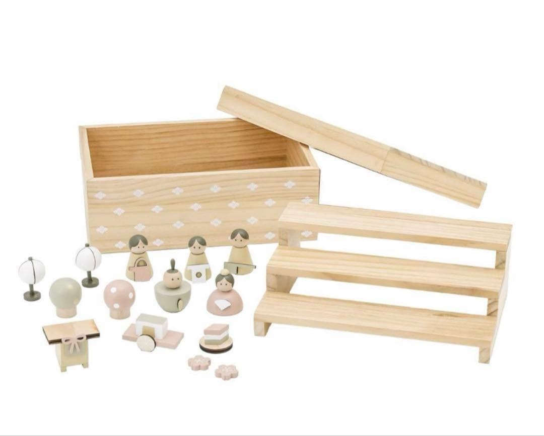 即日発送!! サリュ ひなまつり 完売　収納できる雛人形セット　Salut!