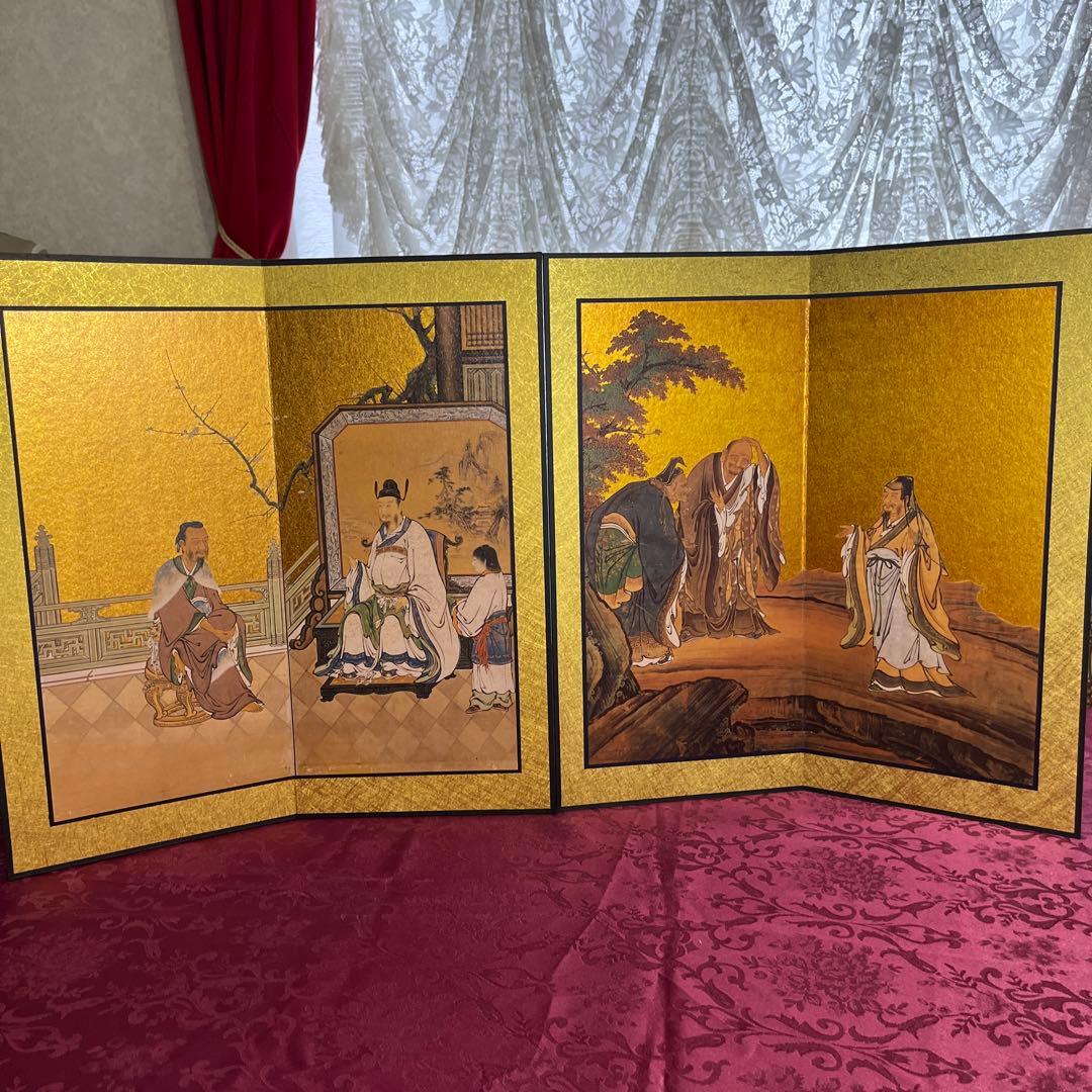 妙心寺 重要文化財 日本画 屏風 10隻 狩野山楽 海北友松 圓