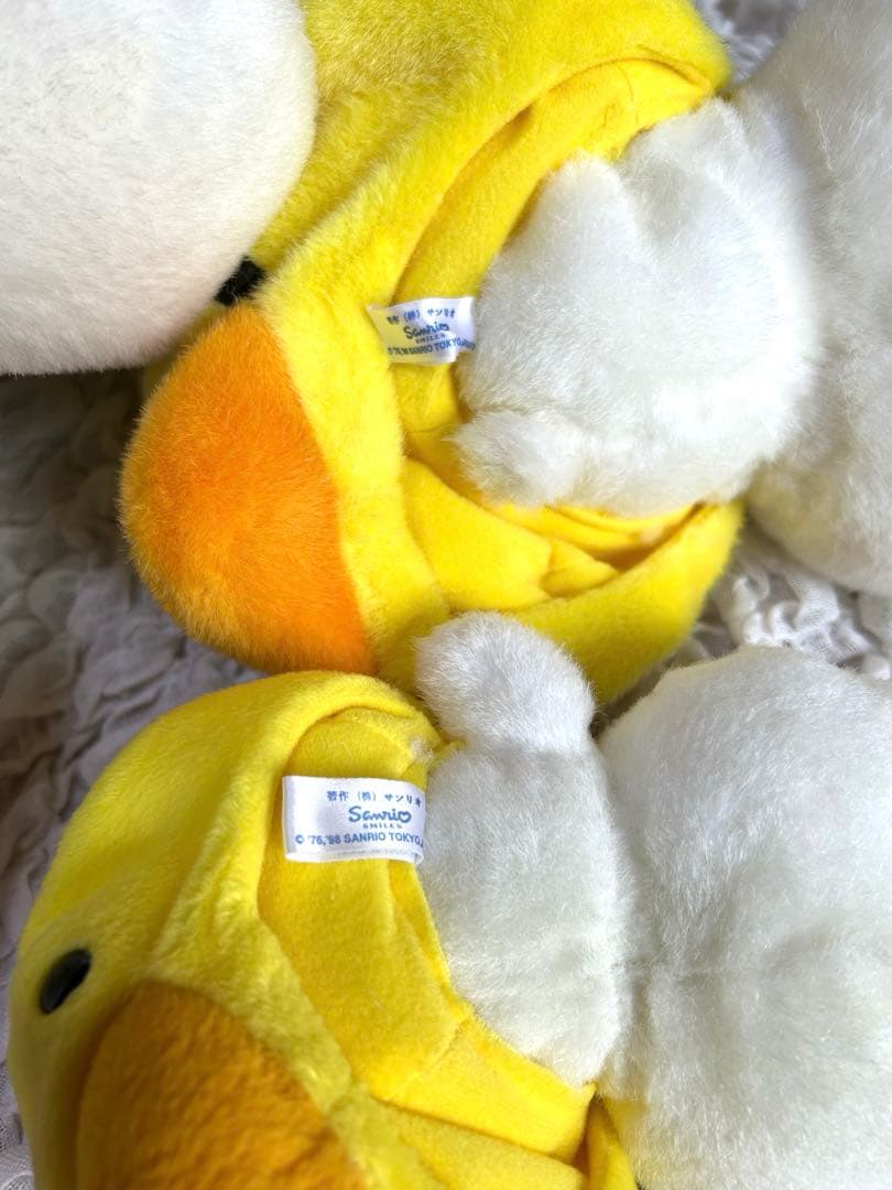 希少 ハローキティ 変身ぬいぐるみ アヒル 3点セット