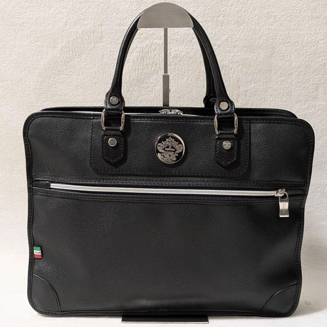 ​極美品♪オロビアンコ Orobianco ビジネスバッグ A4 レザー