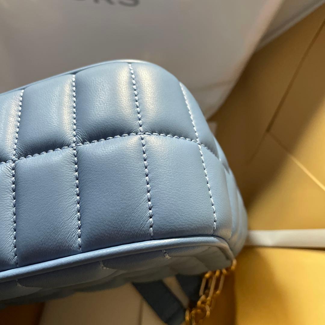 MICHAEL KORS 青 ショルダーバッグ