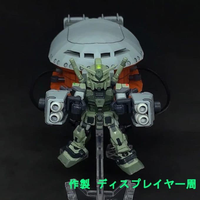 ガンダム ジオン鹵獲仕様 シャリアブル機 ブラウブロ型バックパック装備