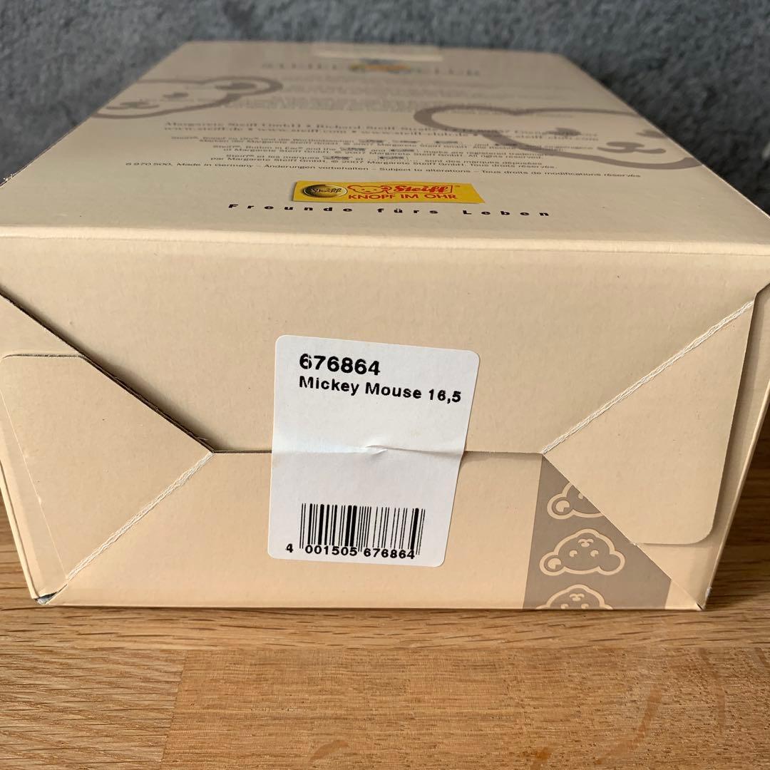 ミッキーマウス 00008番シュタイフ ディズニー 日本限定 激レア