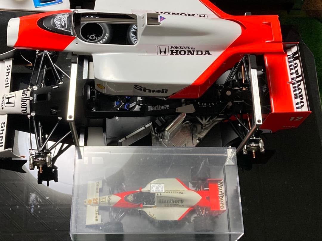 1/8 ディアゴスティーニ マクラーレン MP4/4 完成品 アイルトンセナ