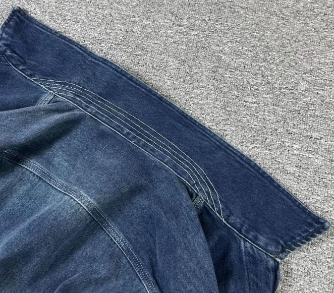 送料無料/新品未使用DOUBLE RLデニム前開きZIPジャケット （XL)