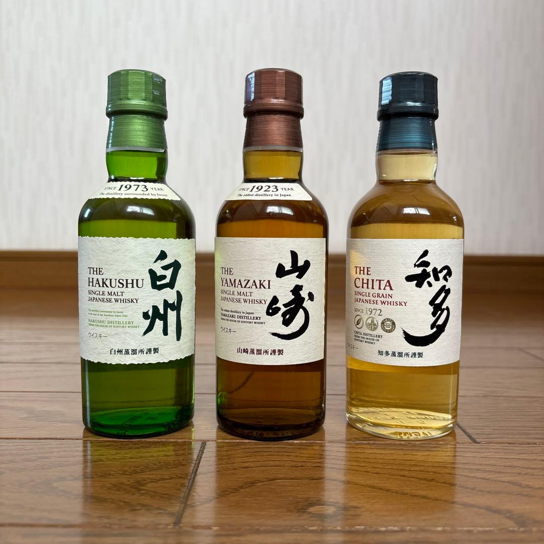 サントリーウイスキー知多180ml