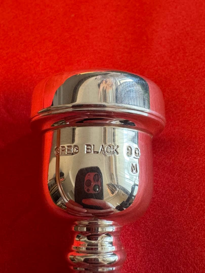 管楽器・吹奏楽器 Greg Black trombone mouthpiece 9C Midium