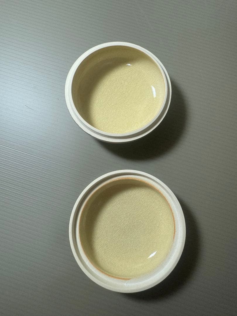 2067 薩摩焼 紋入香炉 梅模様香合 未使用