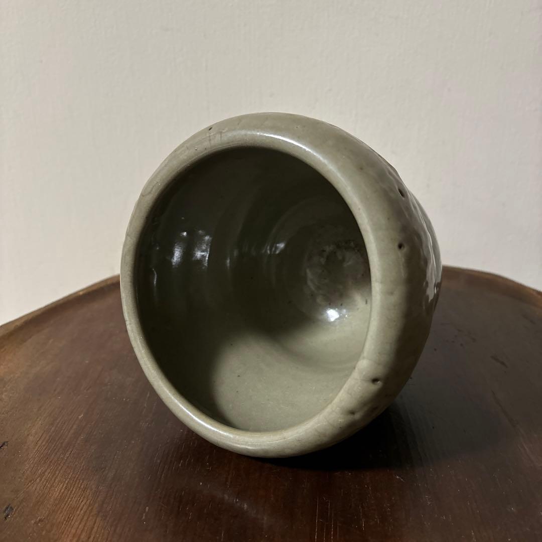 古伊万里青磁水差 江戸 初期 茶道具 抹茶 古民芸 アンティーク 方丈