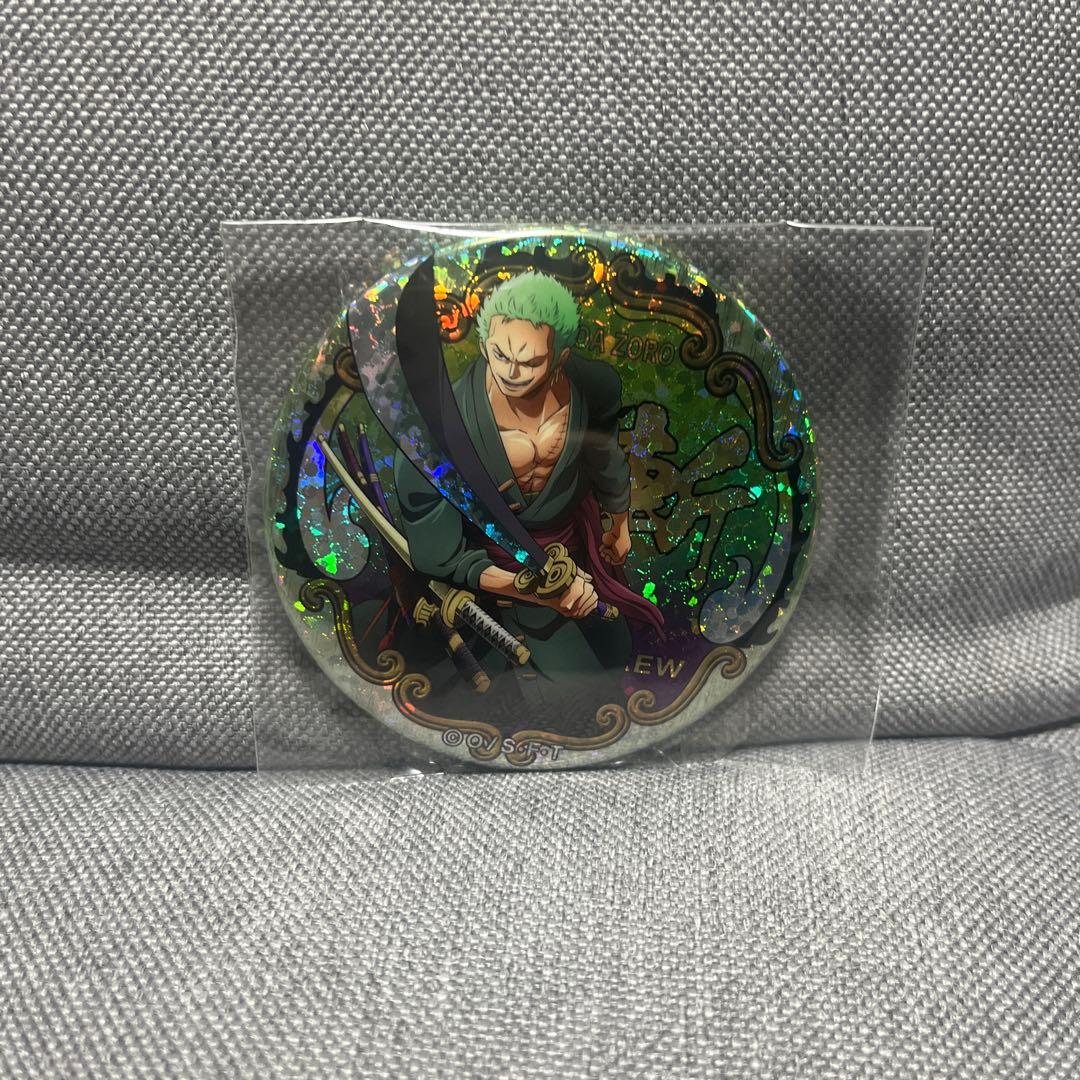 ワンピース 輩缶バッジ SHINE ゾロ - メルカリ